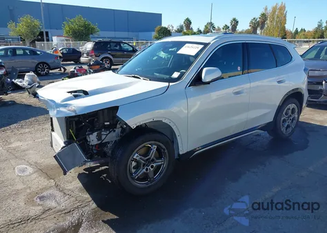 2025 BMW X1 xDrive28I z USA, uszkodzony, nr VIN WBX73EF02S5288879